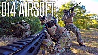 150 PLAYER AMBUSH! - D14 Airsoft Gameplay (Krytac MK2 SPR) GoPro Hero 5