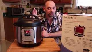 Instant Pot DUO60 6 Qt 7-in-1 Multi-Use Programmable Pressure Cooker Review - Great Video