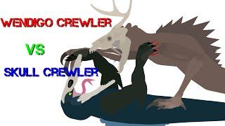 Skull crawler vs Wendigo crawler Stick Nodes