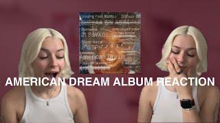 21 SAVAGE AMERICAN DREAM ALBUM REACTION (no skips??)