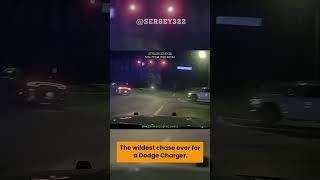 Craziest Dodge Charger Chase EVER.