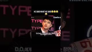 Lol...Kyungsoo being the most savage...That's why I love this man#shorts #exo