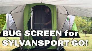 Bug Screen Added to Sylvan Sport GO! Camper