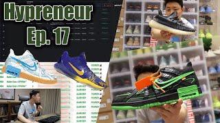 Leaf Proxies Team - Brandon Kickz - Hypreneur Ep17 Nike Off White Rubber Dunk & Yeezy 350 V2 Carbon
