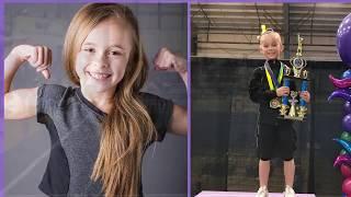 Meet Violet ! 7 year old Amazing gymnast