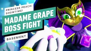 Princess Peach Showtime - Madame Grape Boss Fight (Basement)