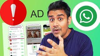 Ads in Whatsapp Now ! - What Will Happen Now?