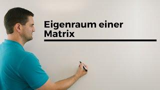 Eigenraum einer Matrix, Lineare Algebra, Matrixalgebra, Unimathematik | Mathe by Daniel Jung