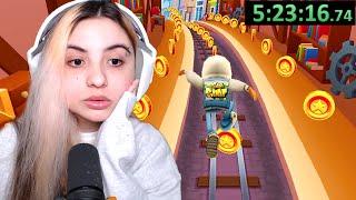 joguei por 5 horas pra fazer a burla mais dificil do no coin  subway surfers