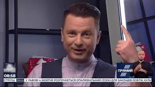 Кароліна Ашіон та Павло Рольник готуються для прямого ефіру