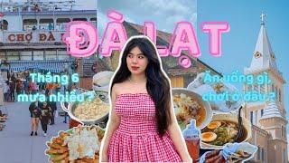 DaLat Vlog  | Đà Lạt tháng 6  - mưa thì mình chơi theo cách của mưa ️ - mình đi phượt đến Đà Lạt 