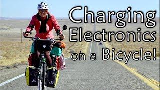 How to Charge Electronics when Bike Touring // Cycling Around the World