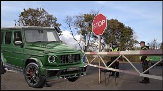 Водитель на Гелике отбил деда у Волков