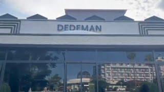 Hotel Dedeman Kemer Resort *****/дорога в отель и обзор номера/подпишитесь пожалуйста на наш канал!