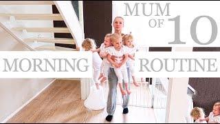 NEW MORNING ROUTINE with 10 CHILDREN