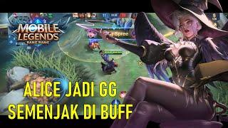 ALICE OFFLINE IS THE BEST | ALICE MOBILE LEGENDS GAMEPLAY