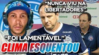 ”ROGERIO CENI NÃO GANHOU NADA NO BAHIA”: TONNBAHIA REAGE A COLETIVA DE CENI APÓS VENCER O GALO