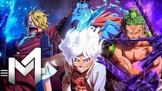 Luffy, Zoro, Sanji & Jinbe (One Piece) - Quarteto Monstro | M4rkim