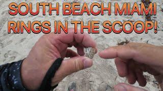 Beach Metal Detecting ! South Beach Miami