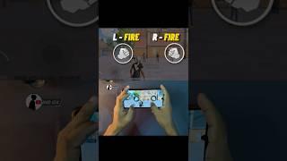 Bgmi Pubg Mobile right, left fire button which best tips #shorts