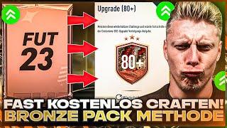 FAST "KOSTENLOS" 100x 80+ UPGRADES ERCRAFTEN! in FIFA 23 (BRONZE PACK METHODE)