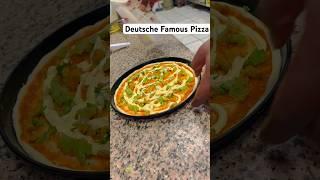 German famous pizza ( Chicken, Brokkoli und Hollandaise ) | @foodchallenge2023 | Waqas Food Video