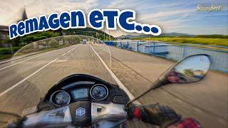 Fahrt durch Remagen / Oberwinter mit dem Rentnerroller - Piaggio X10 350ccm 33PS - Random Vlog