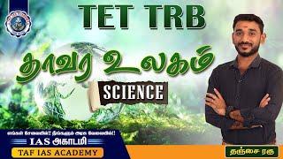 தாவர உலகம் | BIOLOGY | TET -TRB -TNPSC - POLICE | TAF IAS ACADEMY