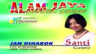 JAN DIHAROK - Santi Ganevo (Triping Alam Jaya Musik Show)