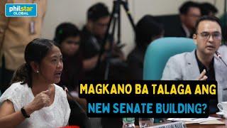 Senator Nancy Binay at Senator Alan Peter Cayetano nagkainitan tungkol sa ginagawang Senate building