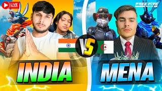 INDIA  vs MENA  4x4 CLASH SQUAD  ||  SMOOTH444 vs DJEXO  #nonstopgaming -free fire live