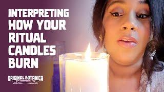 Interpreting How Your Ritual Candles Burn