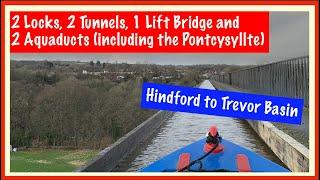 63. Hindford to Trevor Basin - 2 Locks, 2 Tunnels, 1 Lift Bridge and 2 Aquaducts inc Pontcysyllte