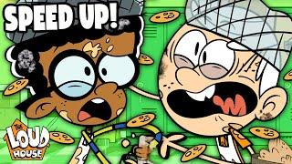Anytime Someone Says "Cookie" It Speeds Up!  | The Loud House