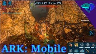 THE CAVE IN THE SOUTH! ARTIFACT OF THE HUNTER! Ark: Mobile Episode 18