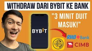 Cara withdraw dari ByBit ke bank akaun anda (CEPAT DAN SELAMAT) ByBit Malaysia Tutorial Withdraw p2p