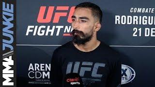 Jose Quinonez: Full UFC Mexico post-fight media scrum (Spanish)