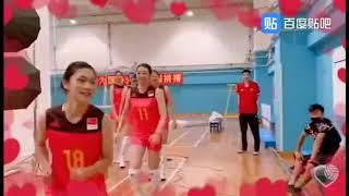 中國女排 China volleyball (2020Sep) - training訓練大揭露 (3.05min)