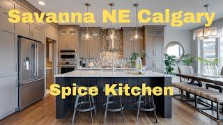 Calgary Northeast home with Spice kitchen | Calgary Real Estate | Saddle Ridge | Savanna