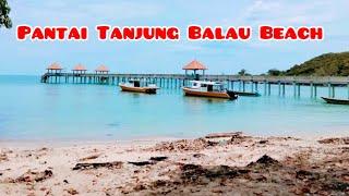 Pantai Tanjung Balau Beach Johor ️ ||Walk around Malaysia Beach | Tuoi Singapore