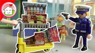 Playmobil Polizei Film deutsch Kommissar Overbeck - Silvester Knaller - Familie Hauser Kinderfilm
