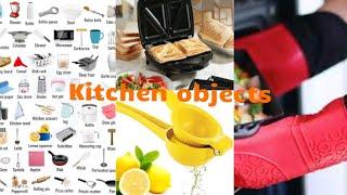 kitchen utensils in english//kitchen vocabulary with pictures....