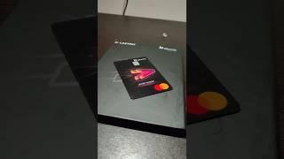 UNBOXING LAZYPAY CREDIT CARD  #lazypay#rblbank#shorts#youtube#viral#creditcard#trending#short#india