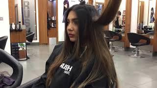 GETTING MY HAIR DONE WITH RUSH