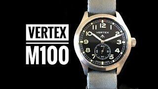 Vertex M100. A Modern “Dirty Dozen” Watch