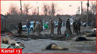 Russian army began to commit massacres against Russian citizens in Kursk with artillery and drones