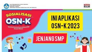 Ini Cara Download Aplikasi OSN-K 2023 Jenjang SMP Puspresnas