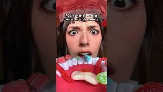 POV: vc não escovou o dente antes da consulta  #asmr #asmrsounds