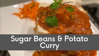 Sugar Beans & Potato Curry | #sugarbeansandpotatocurry #perimaskitchen