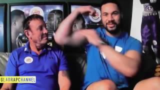 Joseph Parker instantly recognises Joshua from GladrapChannel via Media Call